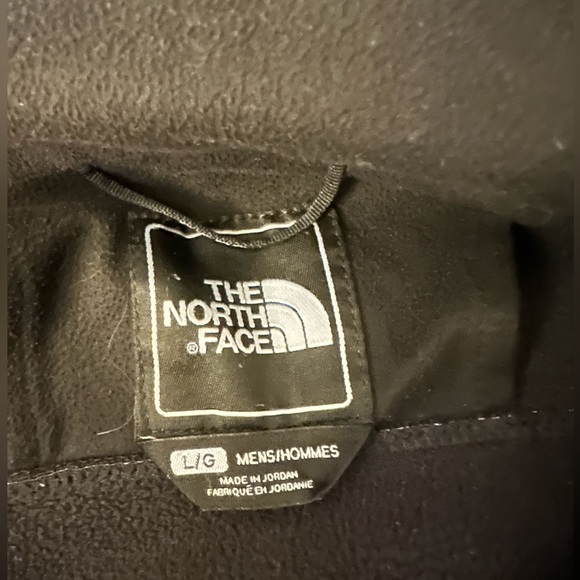 Men’s NORTH FACE black fleece jacket - size LARGE - Picture 2 of 7